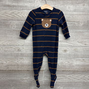 Blanket Sleeper Bear & Stripes 18M