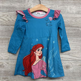 Flutter Sleeve Dress Ariel & Flounder 2t