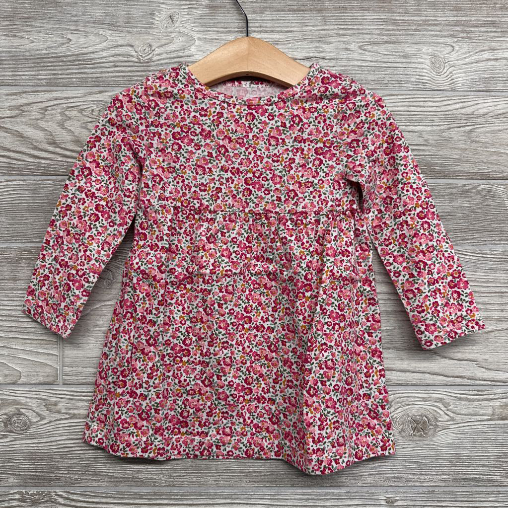 LS Dress Flowers 2t
