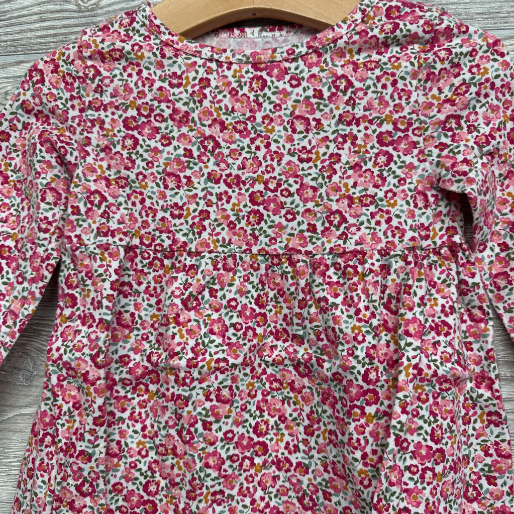 LS Dress Flowers 2t
