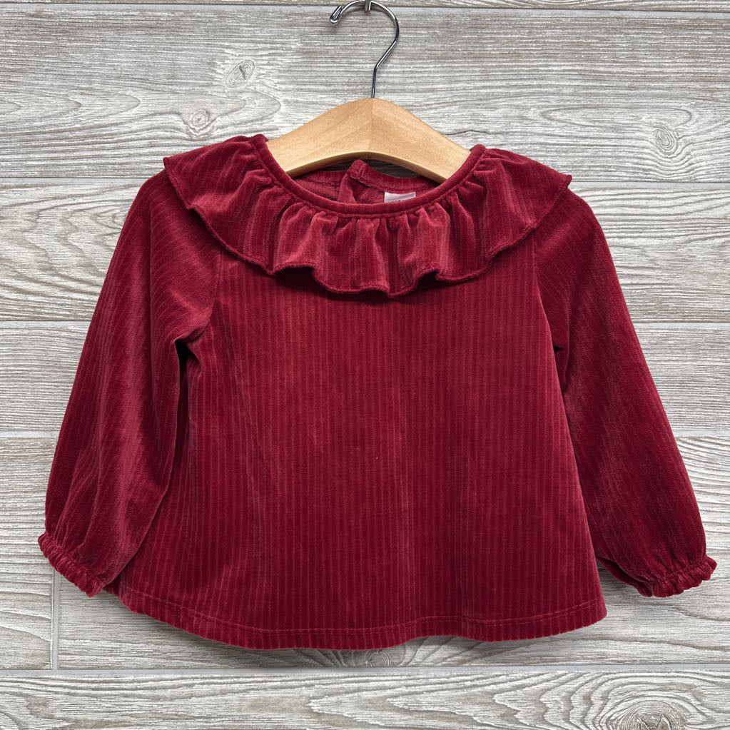 Velour Ribbed Shirt 18M