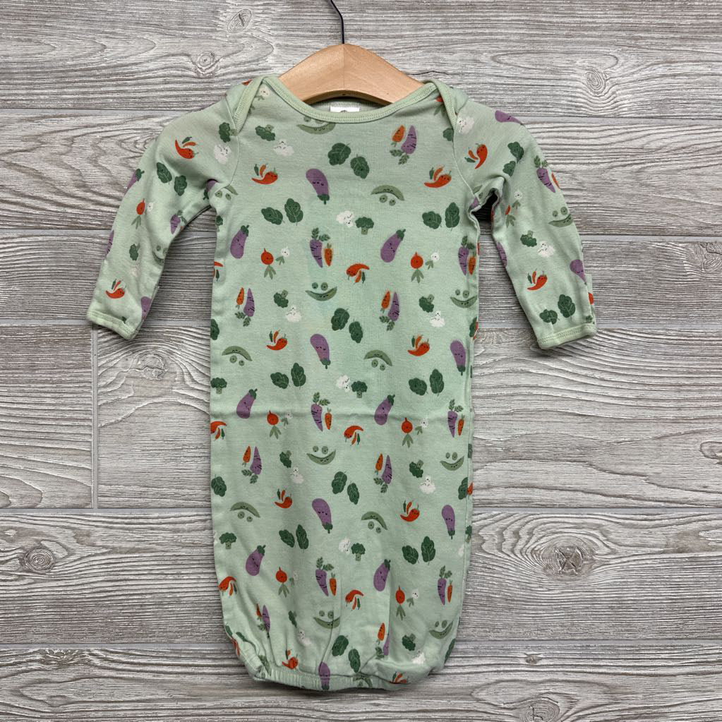 Gown Vegetables 0-6M