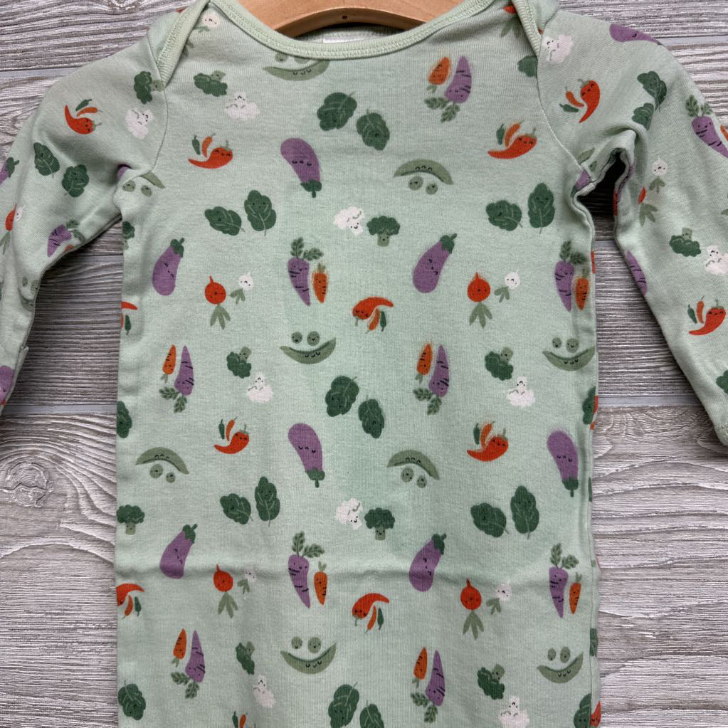 Gown Vegetables 0-6M
