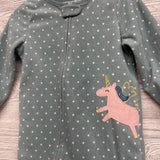 Blanket Sleeper Dots Unicorn 2t