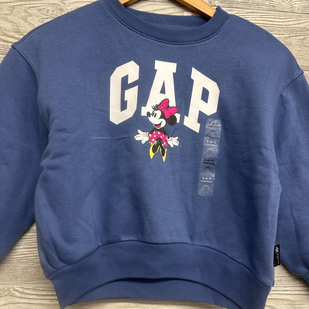 NEW Crewneck Minnie Mouse 6-7