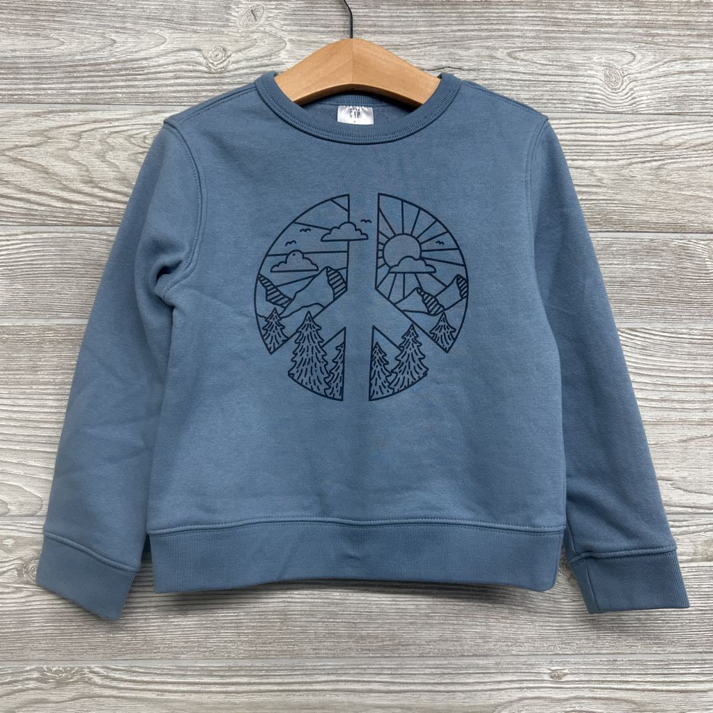 NEW Crewneck Peace Sign 5t