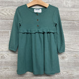 Waffle Knit LS Dress 3t