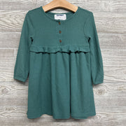 Waffle Knit LS Dress 3t