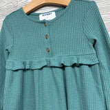 Waffle Knit LS Dress 3t