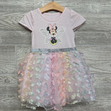 Minnie Mouse Dress Tulle Skirt Butterflies 3t