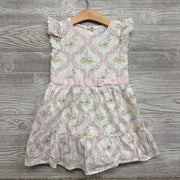 Dress Rabbits Eyelet Flutter Sleeves 4t