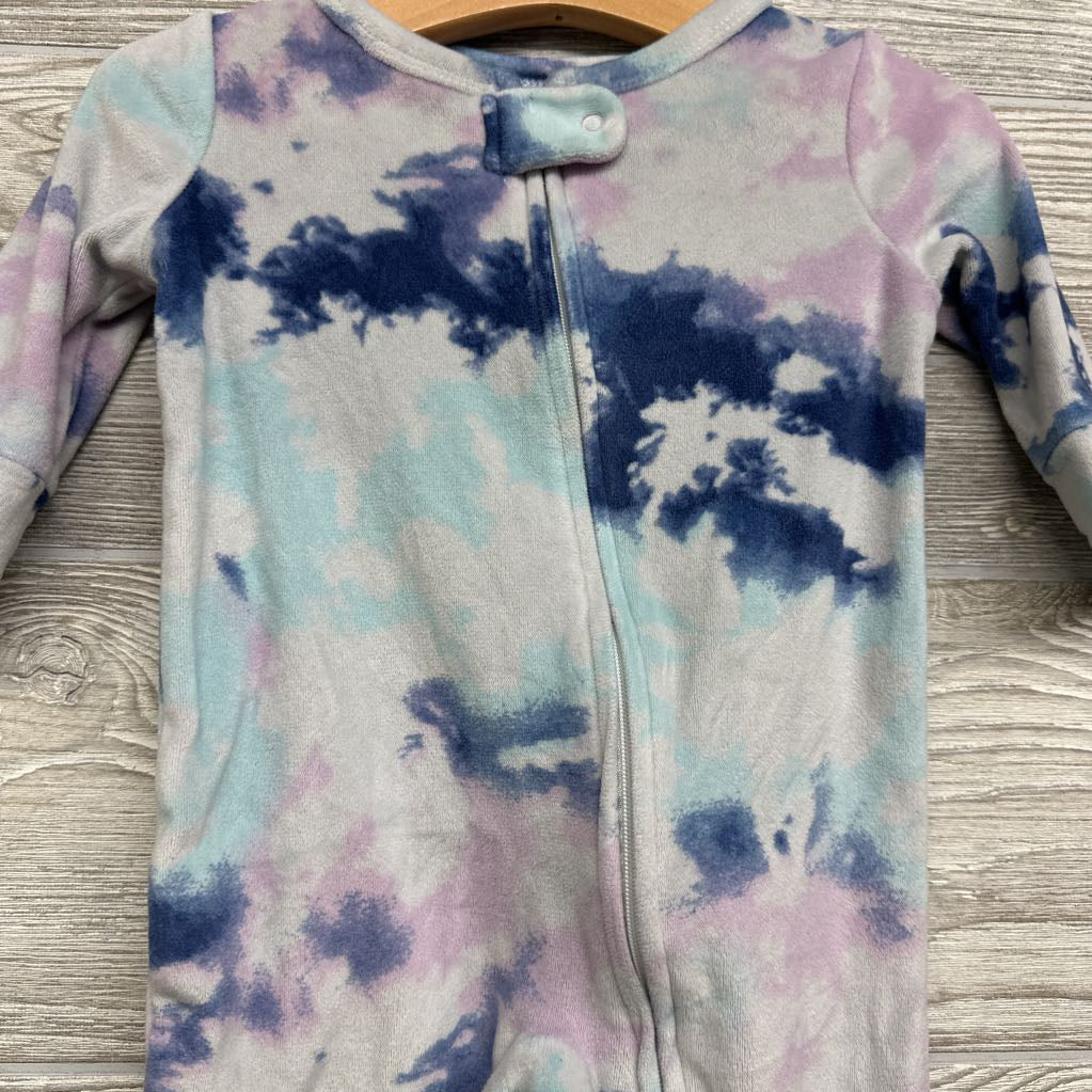 Plush Sleeper Tie Dye 3-6M