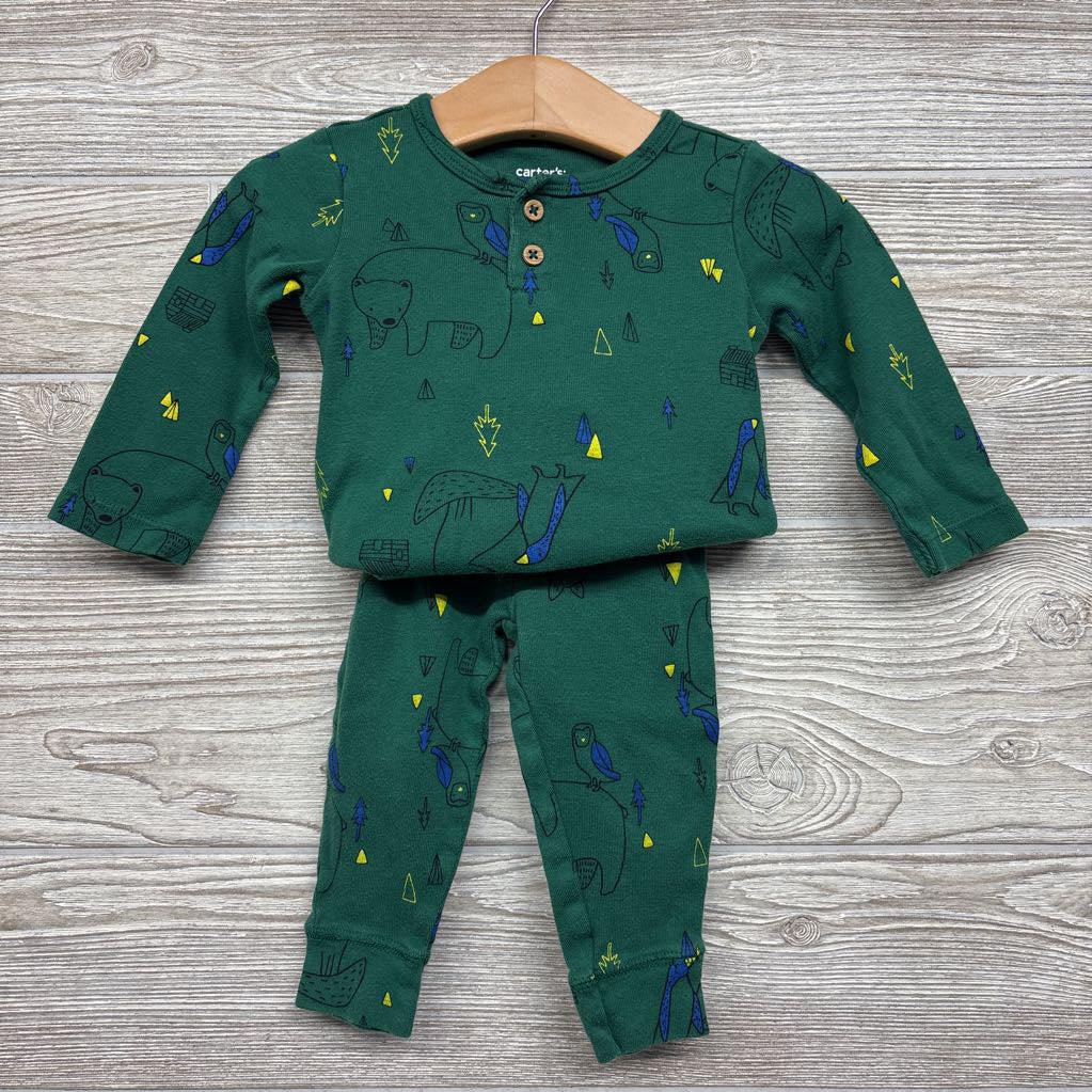 Henley Bodysuit & Pants Bear 9M