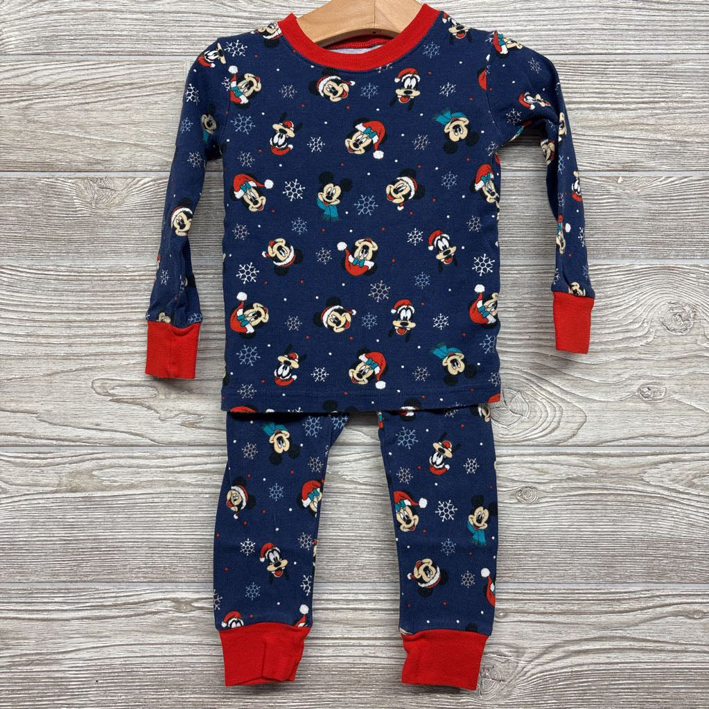2 Pc Pj Mickey, Minnie & Pluto 2t