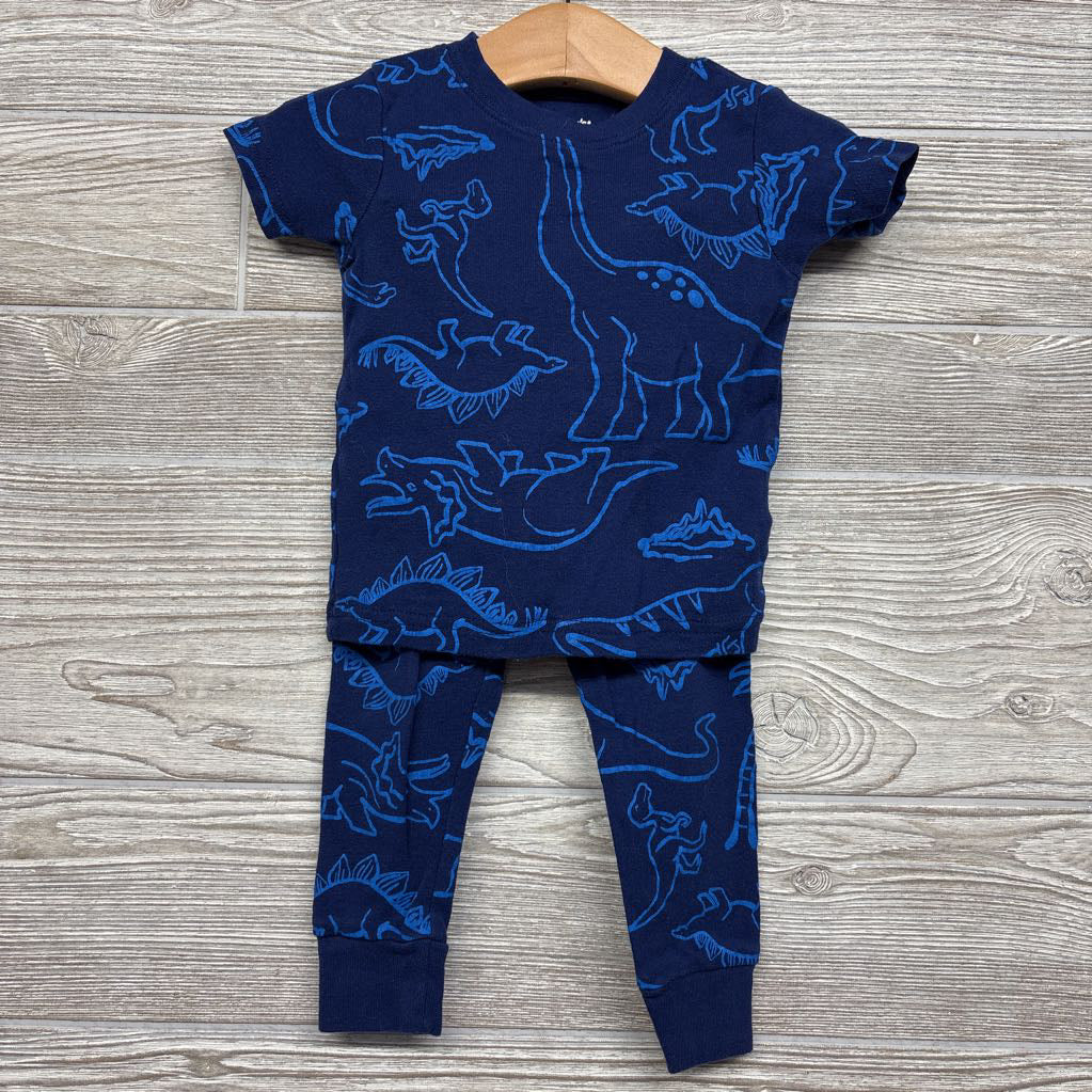 2 Pc Pj Dinosaurs 12M