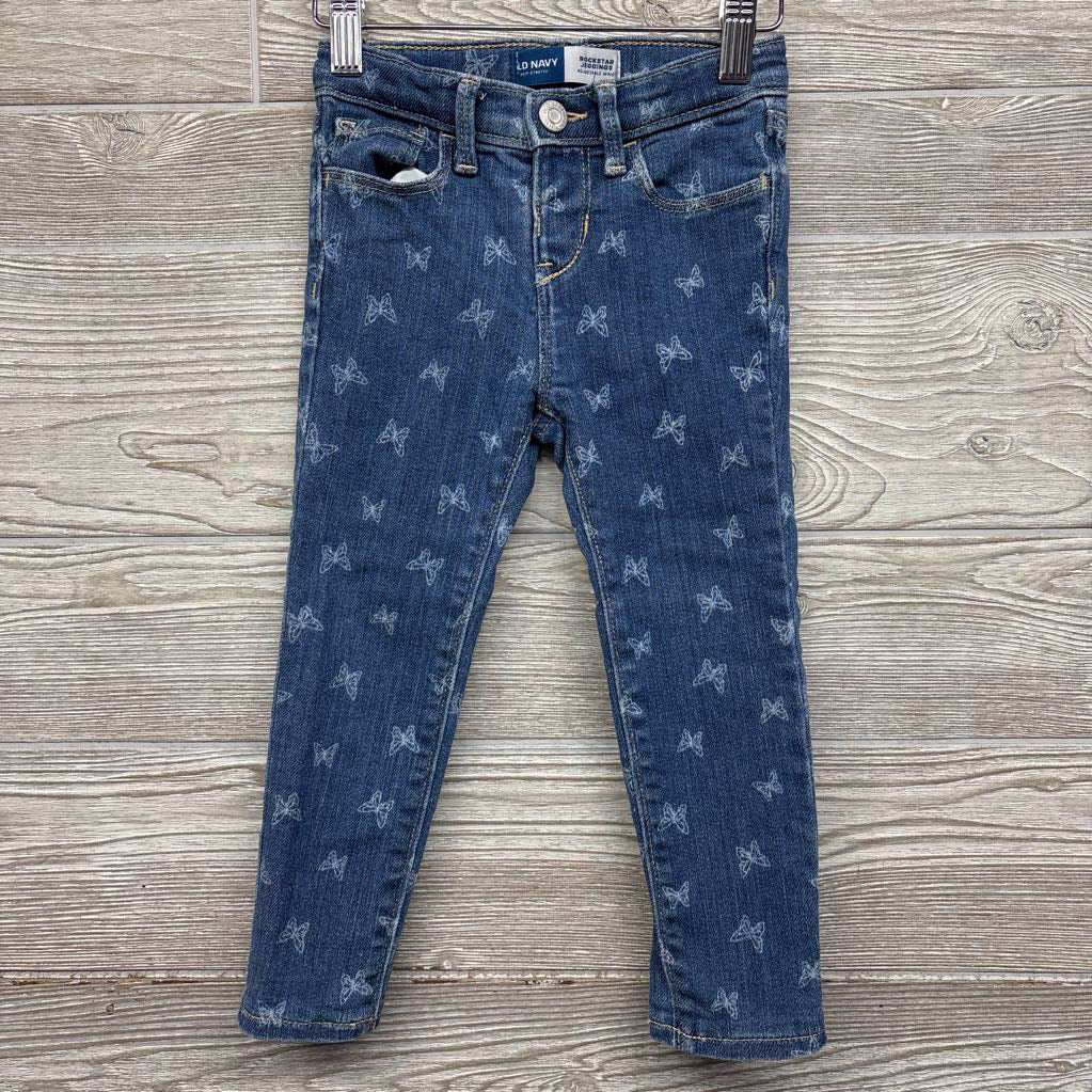 Rockstar Jeggings Butterflies 3t