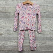 2 Pc Viscose Pj Unicorns 3t