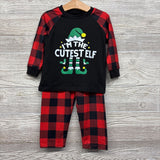 2 Pc Pj I'm The Cutest Elf 2t