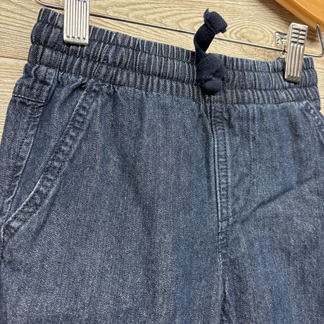 Chambray Pull On Drawstring Joggers 3T