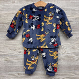 Plush Crewneck & Joggers Mickey Pluto 6-9M