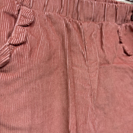 NEW Pull On Wide Leg Cord Pants Scallop Pockets3T
