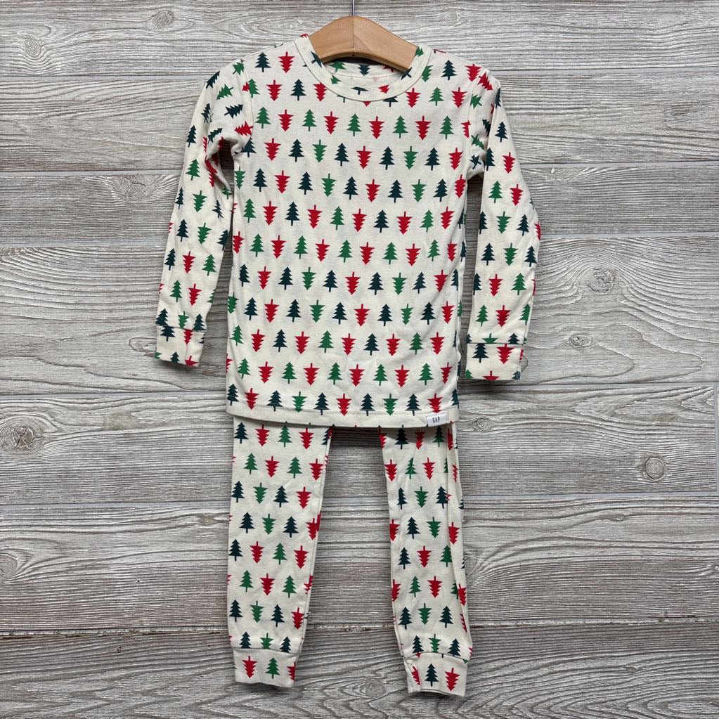 2 Pc LS PJs Trees 4