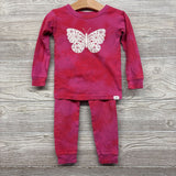 2 Pc LS PJs Tie Dye Butterfly 3