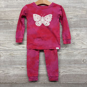 2 Pc LS PJs Tie Dye Butterfly 3