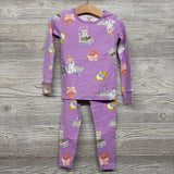 2 Pc LS PJs Reading Club Cats 4T