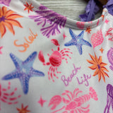2 Pc Swimsuit Beach Life Soleil 4-5