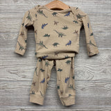 LS Bodysuit & Pants Dinosaurs 6-9M