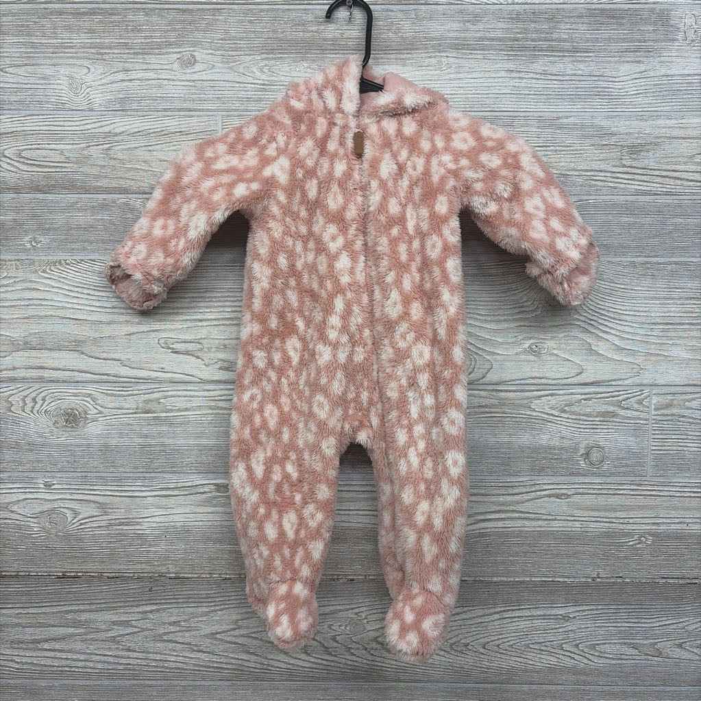 Plush Bunting Animal Print 9M