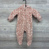 Plush Bunting Animal Print 9M