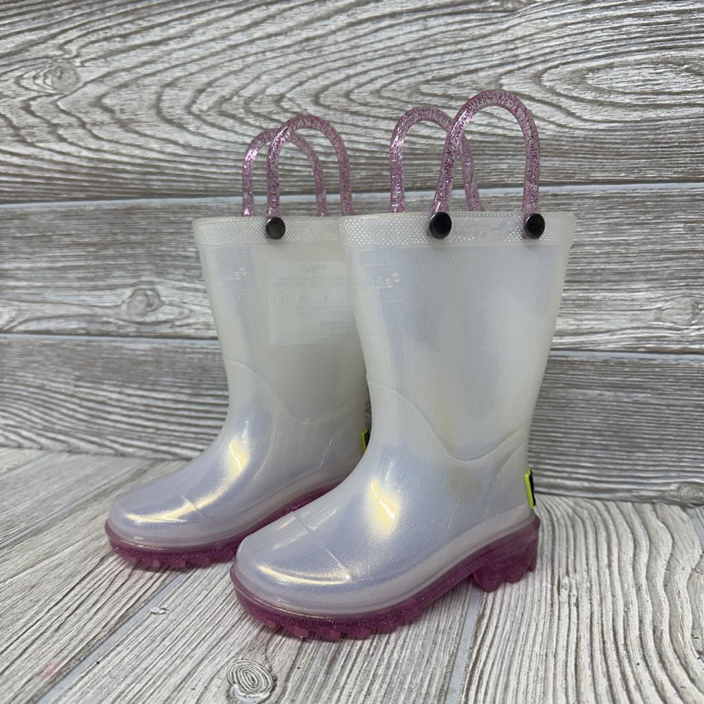 Light Up Rain Boots 5c
