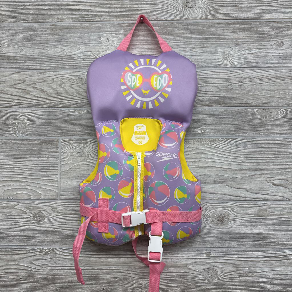 Infant Swim Vest Beach Balls <30lbs