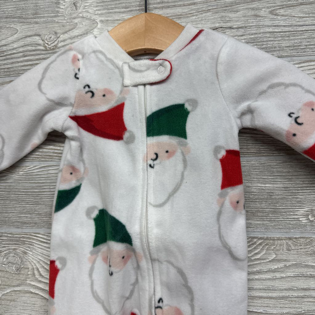 Blanket Sleeper Santas NB