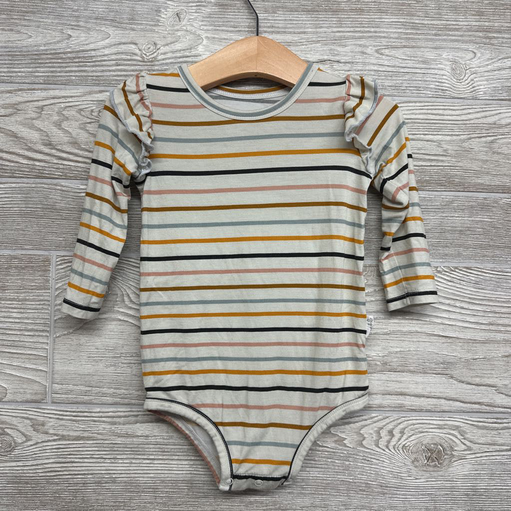Bamboo LS Bodysuit Stripes 12-18M