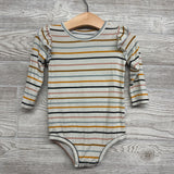 Bamboo LS Bodysuit Stripes 12-18M