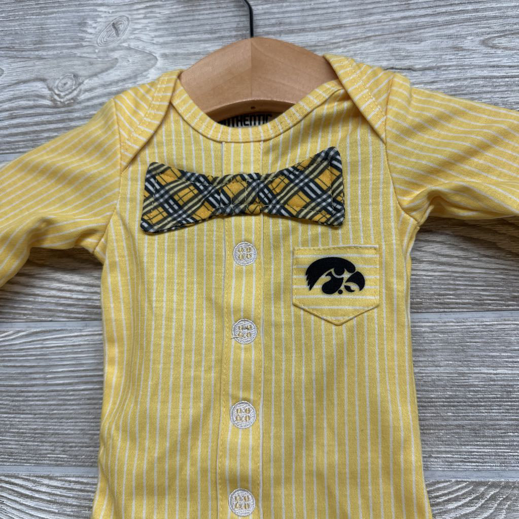 LS Iowa Hawkeyes Bodysuit 0-3M