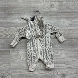 Coverall, Bandana Bib & Hat Printed NB
