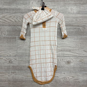 Viscose Grid Gown & Hat NB