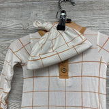 Viscose Grid Gown & Hat NB
