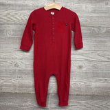 Waffle Knit Henley Outfit 18M