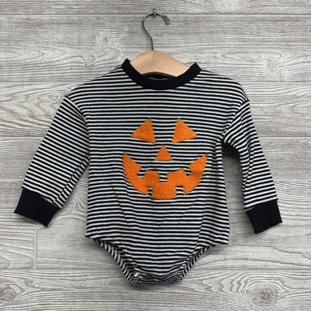 Crewneck Bodysuit Pumpkin 12-18M