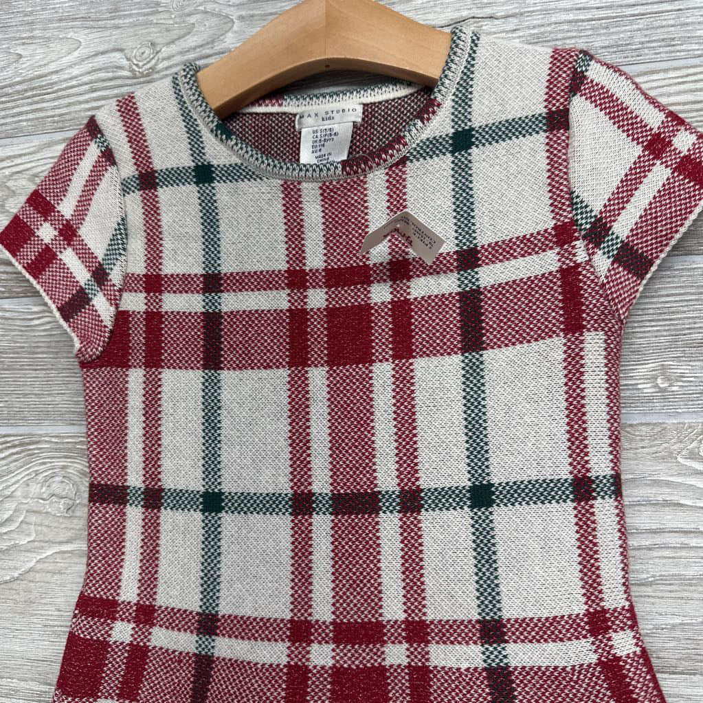 NEW Plaid Dress 5-6