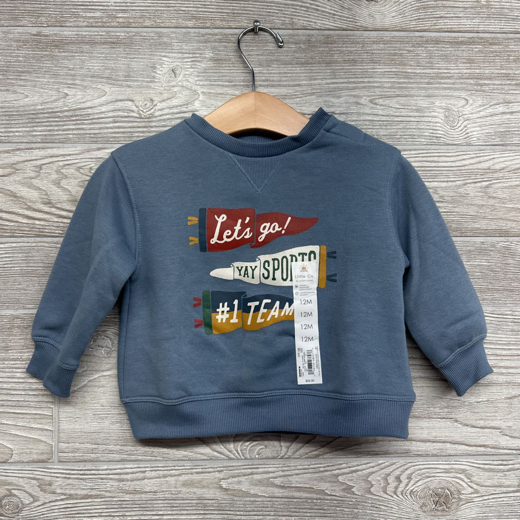Crewneck Let's Go 12M
