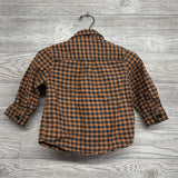 Gingham Button Up Shirt 12M