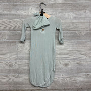 Viscose Henley Gown & Hat NB