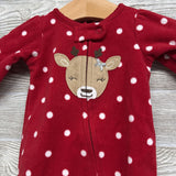 Blanket Sleeper Deer & Polka Dots NB