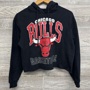 Crop Hooded Sweatshirt Chicago Bulls 14
